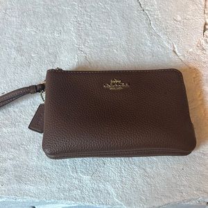 Coach Double Zip Wristlet